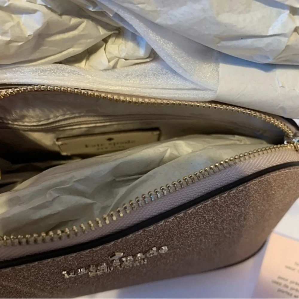 NWT. KATE SPADE Tinsel Dome Crossbody